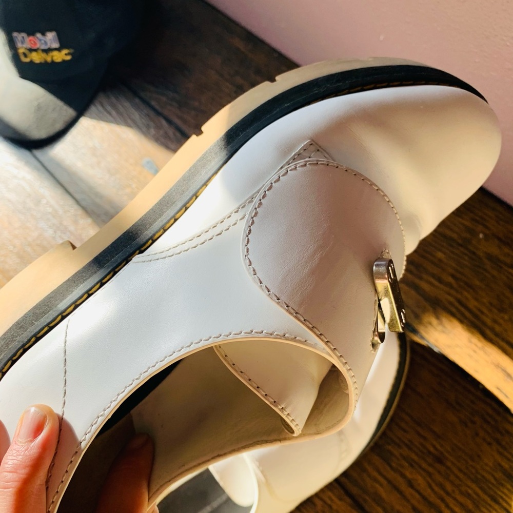 Alexander Wang White Sneakers Platform Oxford - Picture 11 of 11